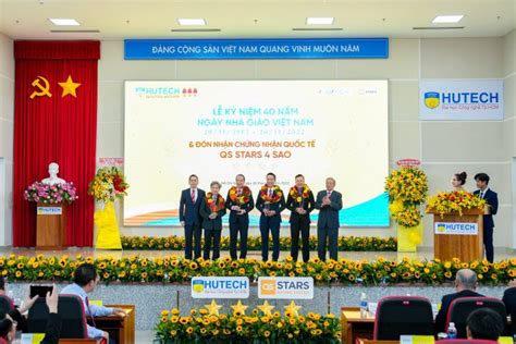 HUTECH ranks 10th out of 18 universities in Vietnam on the .